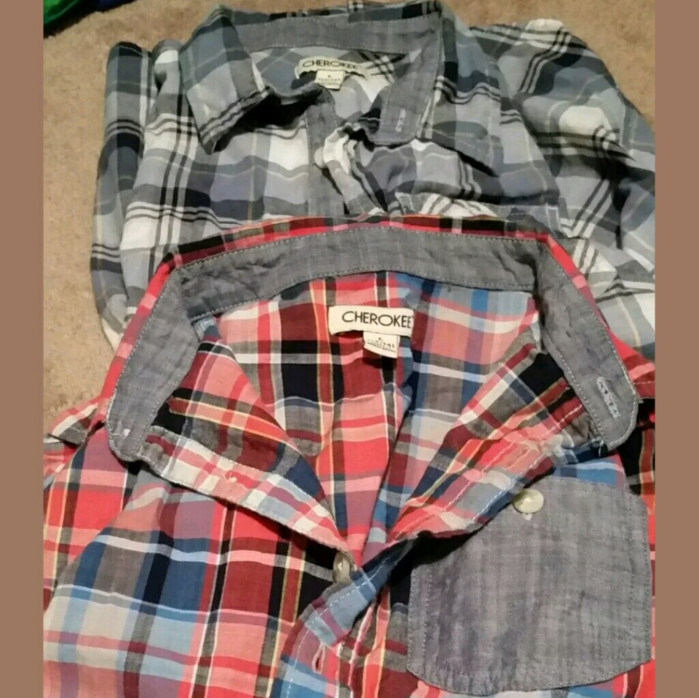 Cherokee long sleeve shirt 2 piece